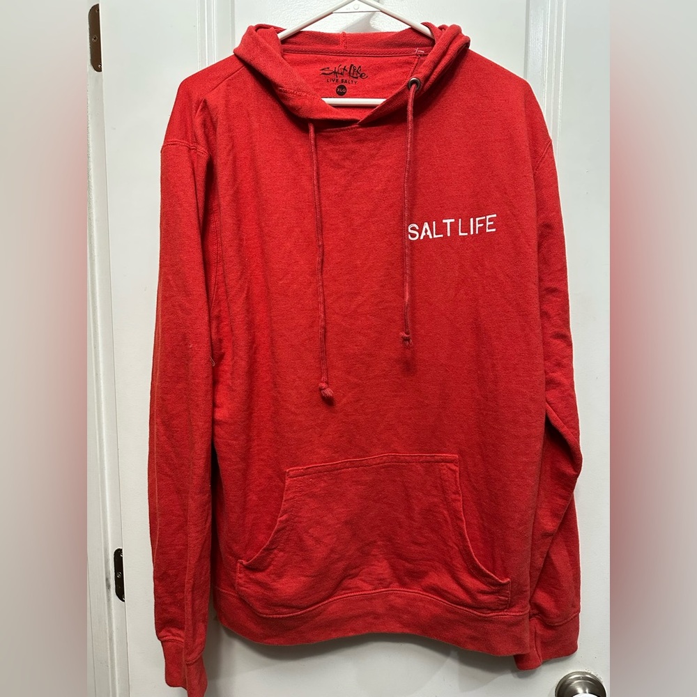 Salt Life Vibrant Red Men's Hoodie